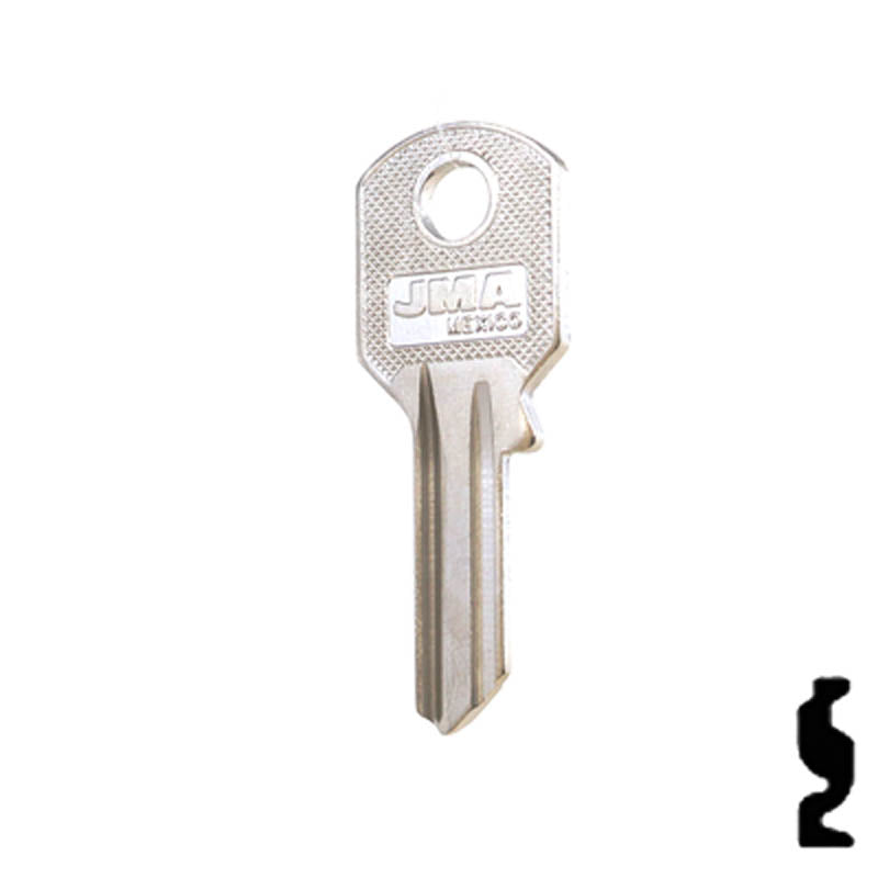 Uncut Key Blank | Chicago | S1041JA, KP9 — CLK Supplies