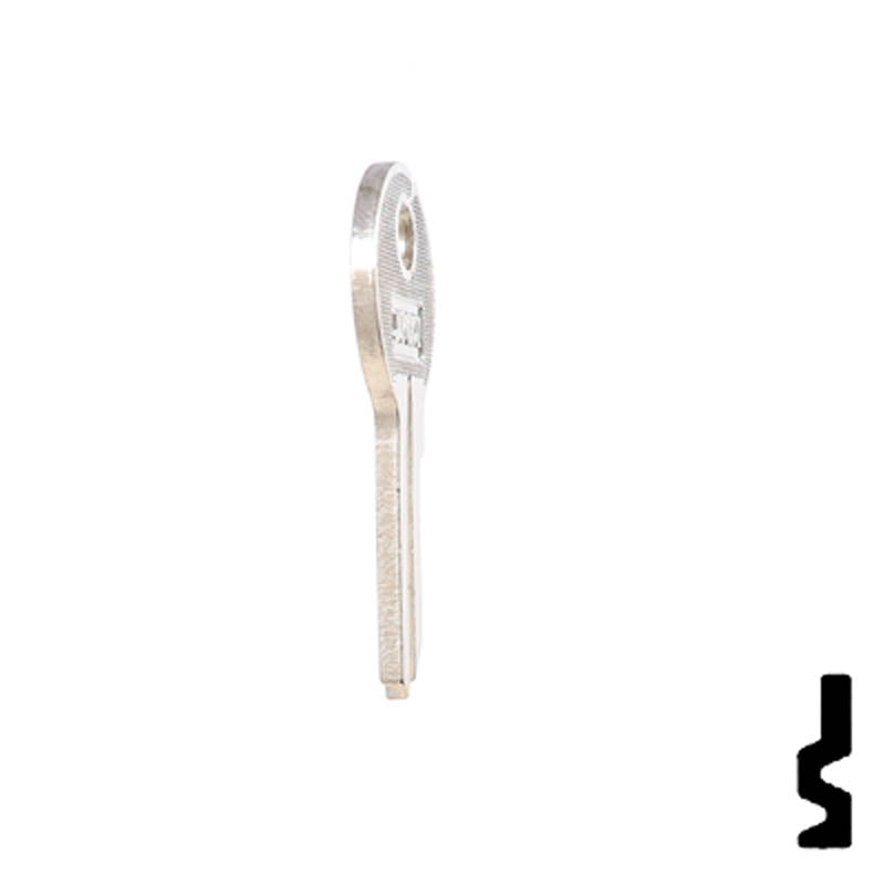 Uncut Key Blank | Chicago | SC1041R, KP2 — CLK Supplies