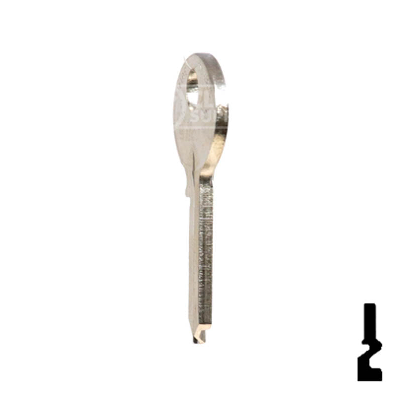 Uncut  Key Blank | Bommer | R1003M, BO1 Office Furniture-Mailbox Key Ilco