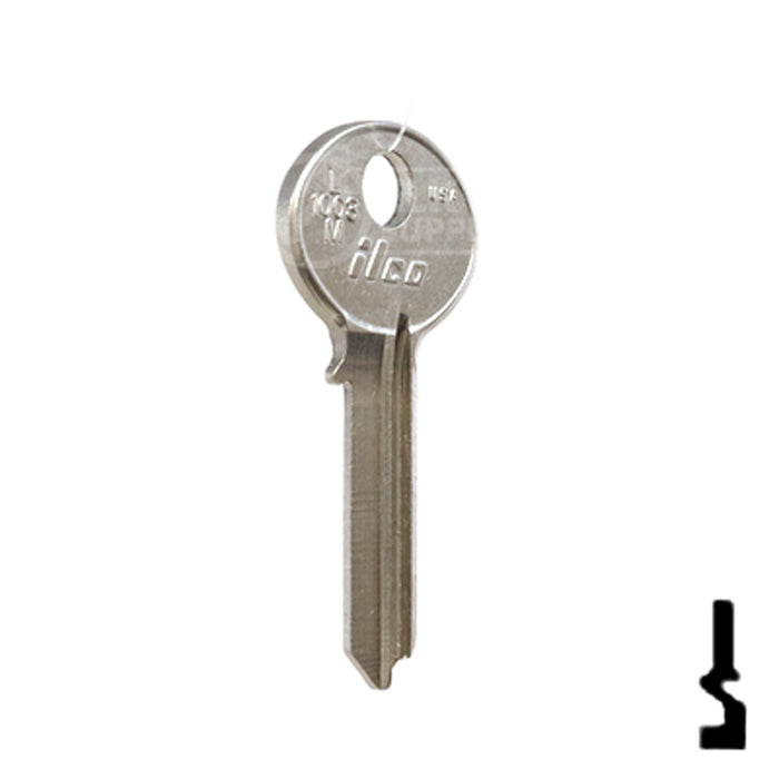Uncut Key Blank | CCL | L1003M Office Furniture-Mailbox Key Ilco
