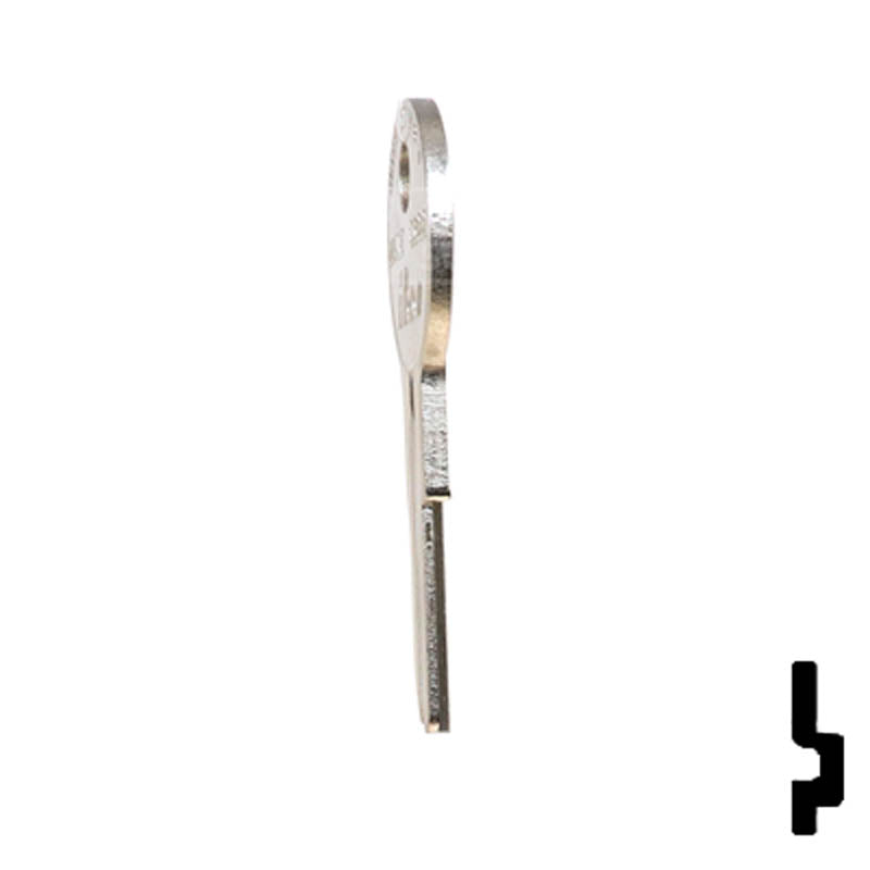 Uncut Key Blank | Chicago | 1041E, CG22 Office Furniture-Mailbox Key Ilco