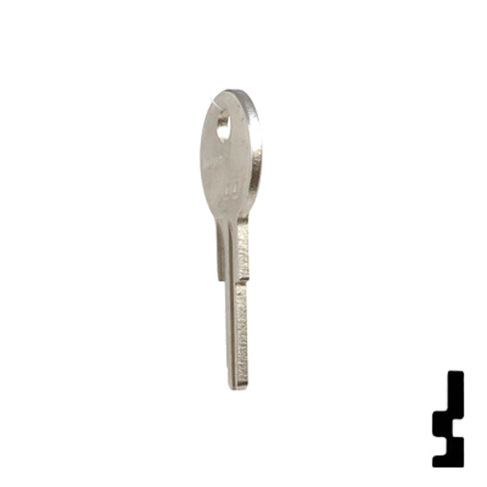 Uncut Key Blank | Chicago | 1041TR Office Furniture-Mailbox Key Ilco