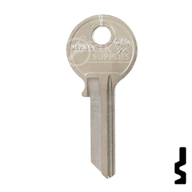 Uncut Key Blank | Chicago, CCL | CG18,C1041R Office Furniture-Mailbox Key JMA USA
