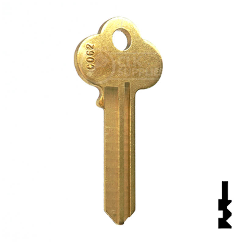 Uncut Key Blank | Corbin Russwin | CO62 — CLK Supplies