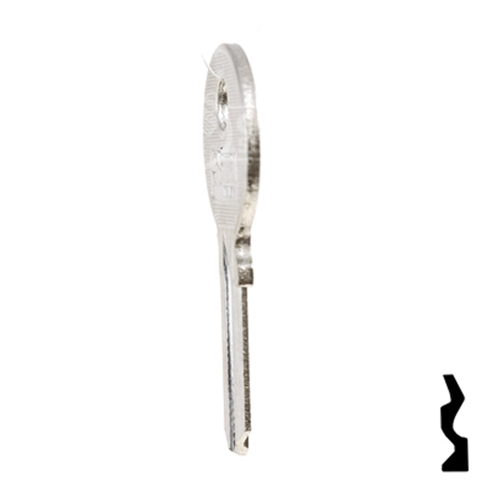 Uncut Key Blank | Federal | FH19R Office Furniture-Mailbox Key Ilco