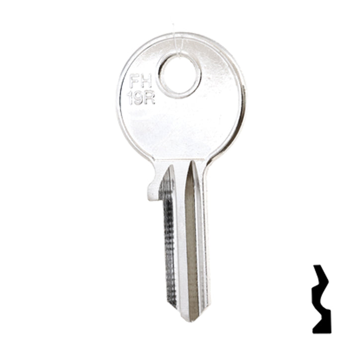 Uncut Key Blank | Federal | FH19R Office Furniture-Mailbox Key Ilco