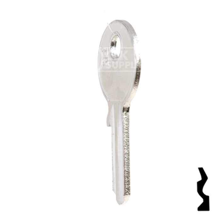 Uncut Key Blank | Federal | FH19R Office Furniture-Mailbox Key Ilco