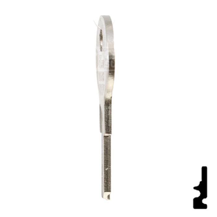 Uncut Key Blank | Fort | M54G Office Furniture-Mailbox Key Ilco