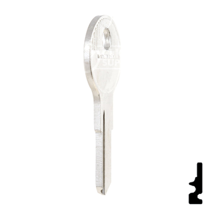 Uncut Key Blank | Fort | M54G Office Furniture-Mailbox Key Ilco