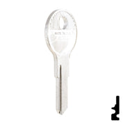 Uncut Key Blank | Fort | M54G Office Furniture-Mailbox Key Ilco