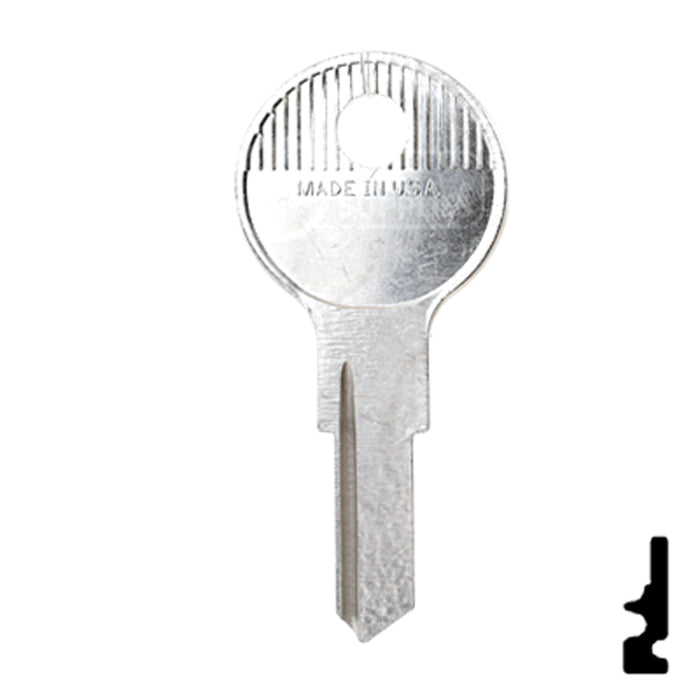 Uncut Key Blank | Fort | M54G Office Furniture-Mailbox Key Ilco