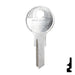 Uncut Key Blank | Fort | M54G Office Furniture-Mailbox Key Ilco