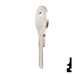 Uncut Key Blank | Fort | M54G Office Furniture-Mailbox Key Ilco