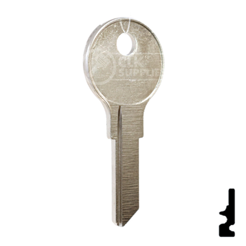 Uncut Key Blank | Fort | ML54G Office Furniture-Mailbox Key Ilco