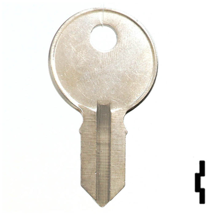 Uncut Key Blank | Illinois | S1041H Office Furniture-Mailbox Key Ilco