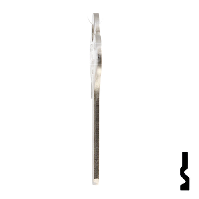 Uncut Key Blank | Illinois | X1014L, LO1 Office Furniture-Mailbox Key Ilco