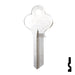 Uncut Key Blank | Illinois | X1014L, LO1 Office Furniture-Mailbox Key Ilco