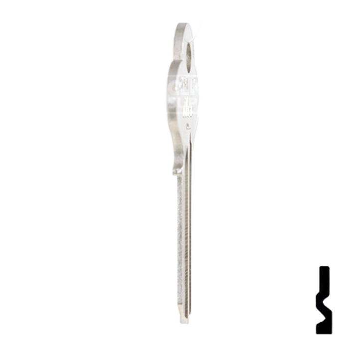 Uncut Key Blank | Illinois | X1014L, LO1 Office Furniture-Mailbox Key Ilco
