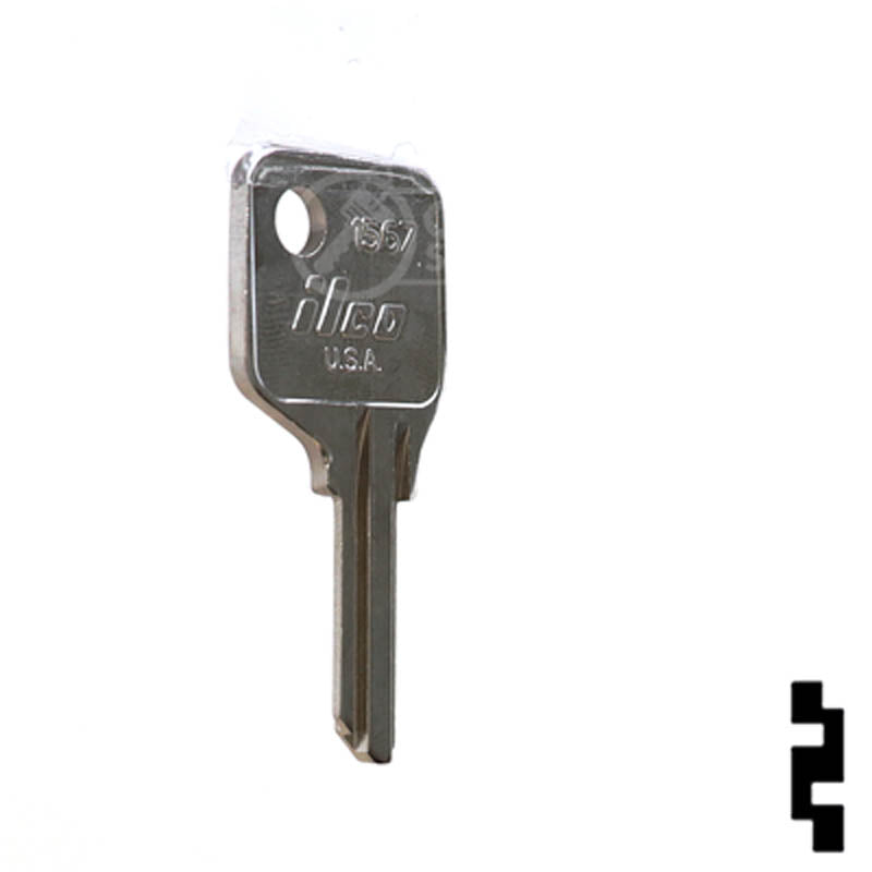 Uncut Key Blank | Kryptonite | 1567 — CLK Supplies