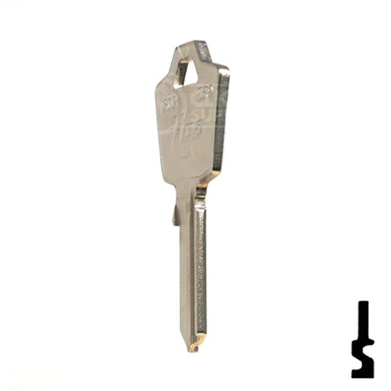 Uncut Key Blank | Hon, ESP Mailbox | 1503, ES9 — CLK Supplies