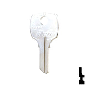 Uncut Key Blank | National | 1064M Office Furniture-Mailbox Key Ilco