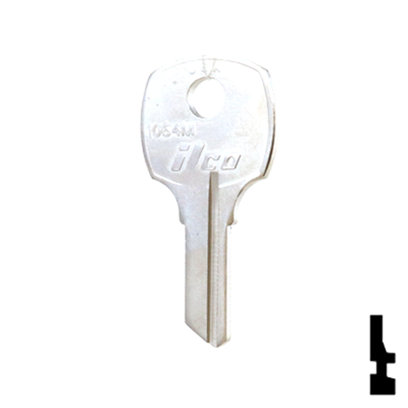 Uncut Key Blank | National | 1064M Office Furniture-Mailbox Key Ilco