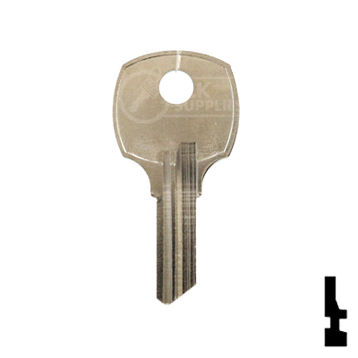 Uncut Key Blank | National | 1064M Office Furniture-Mailbox Key Ilco
