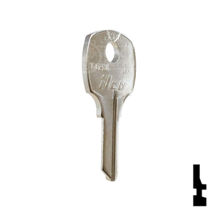Uncut Key Blank | National | 1064M Office Furniture-Mailbox Key Ilco