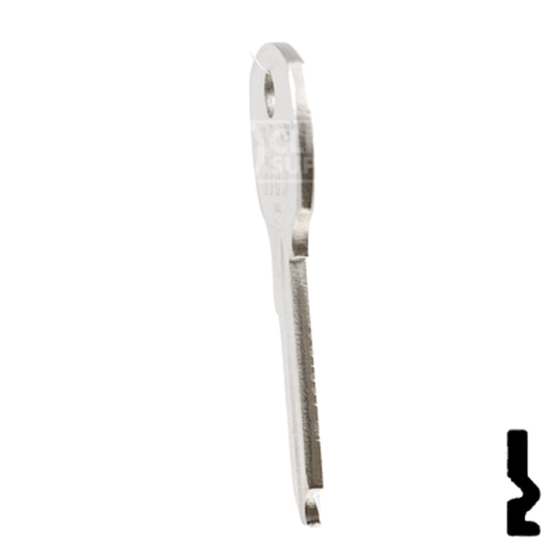 Uncut  Key Blank | National | 1069LB, NA12 Office Furniture-Mailbox Key Ilco
