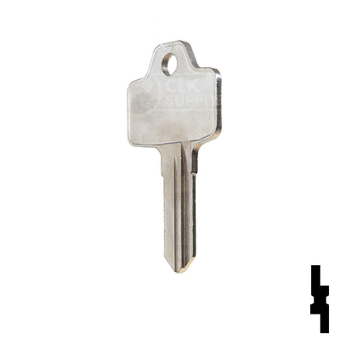 Uncut Key Blank | National | 1692, NA15 Office Furniture-Mailbox Key Ilco