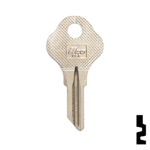 Uncut Key Blank | National Cabinet | 1069FNA Office Furniture-Mailbox Key Ilco