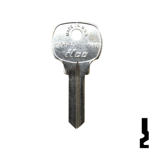 Uncut Key Blank | National Lock | R1064D, NA6 Office Furniture-Mailbox Key Ilco