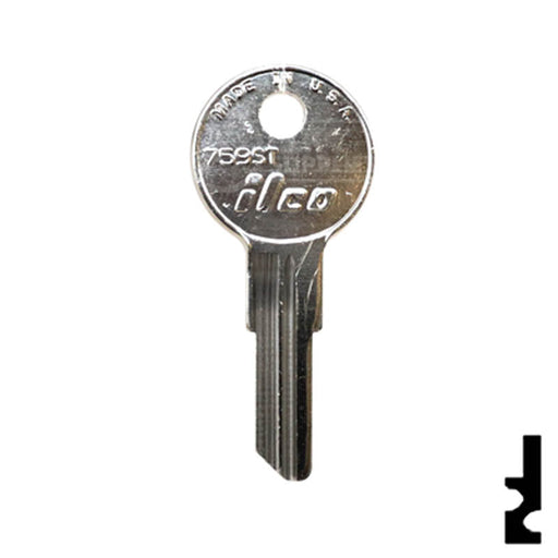 Uncut Key Blank | Schroeder Thompson | 759ST Office Furniture-Mailbox Key Ilco