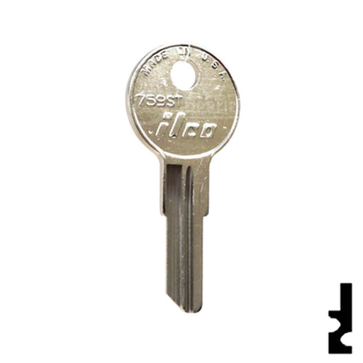 Uncut Key Blank | Schroeder Thompson | 759ST Office Furniture-Mailbox Key Ilco