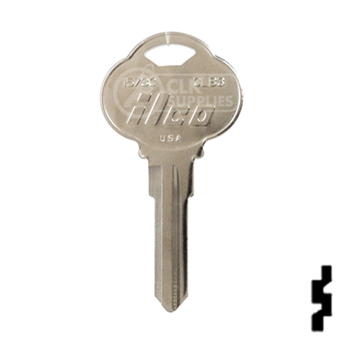 Uncut Key Blank | The Club | 1573C, CLB3 Office Furniture-Mailbox Key Ilco
