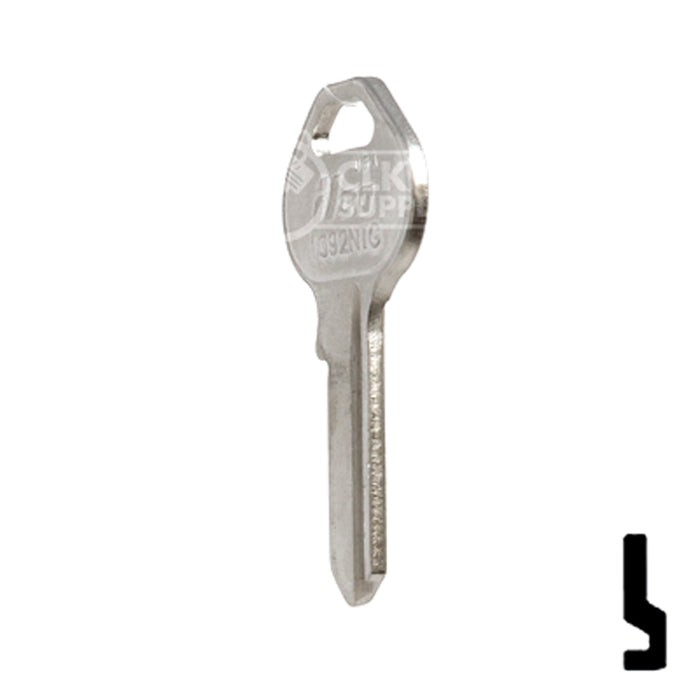 Uncut Key Blank | Union West | 1092NTG Office Furniture-Mailbox Key Ilco
