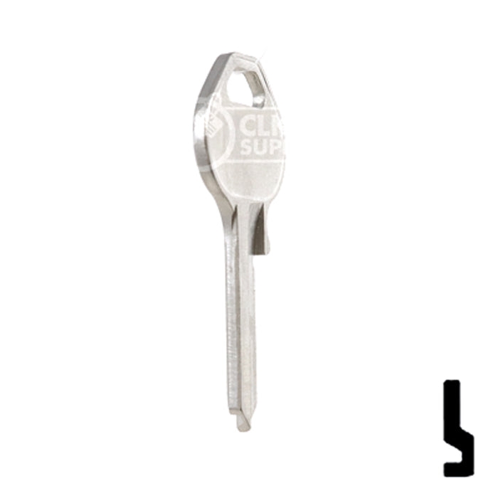 Uncut Key Blank | Union West | 1092NTG Office Furniture-Mailbox Key Ilco