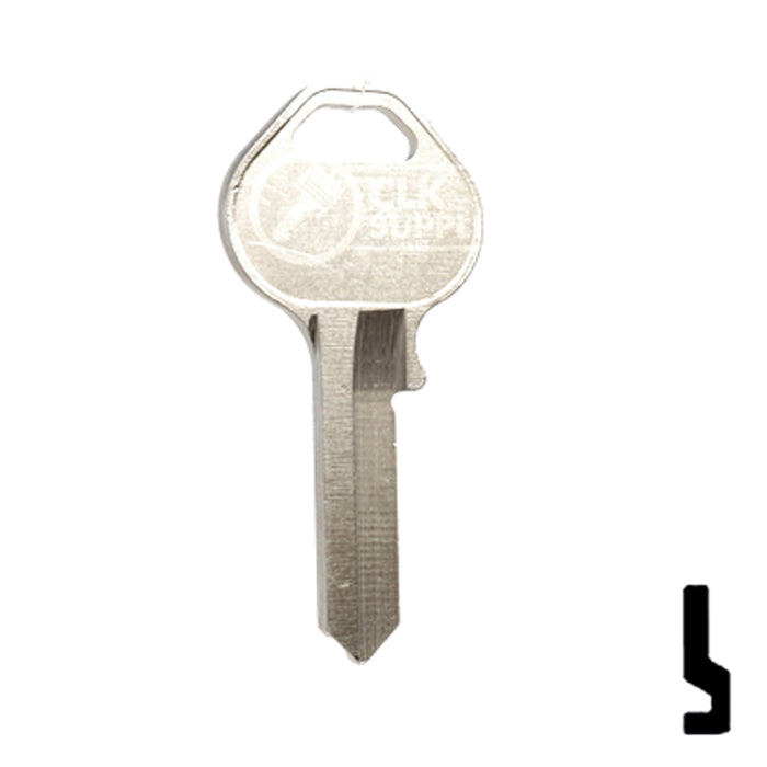 Uncut Key Blank | Union West | 1092NTG Office Furniture-Mailbox Key Ilco