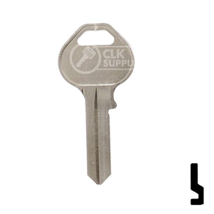 Uncut Key Blank | Union West | 1092NTG Office Furniture-Mailbox Key Ilco