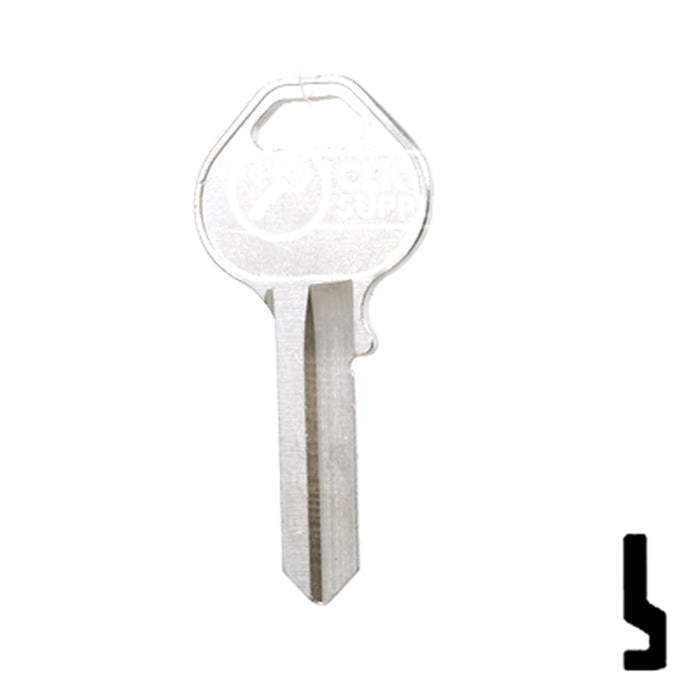 Uncut Key Blank | Union West | 1092NTG Office Furniture-Mailbox Key Ilco