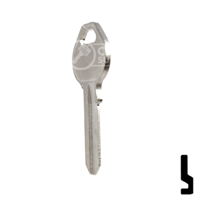 Uncut Key Blank | Union West | 1092NTG Office Furniture-Mailbox Key Ilco