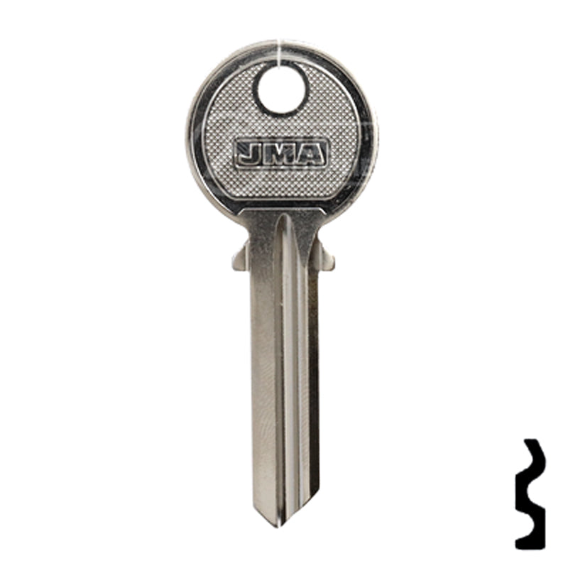 Uncut Key Blank | Universal | U6I Office Furniture-Mailbox Key JMA USA