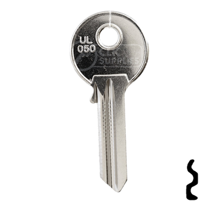 Uncut Key Blank | Universal | UL050-SI