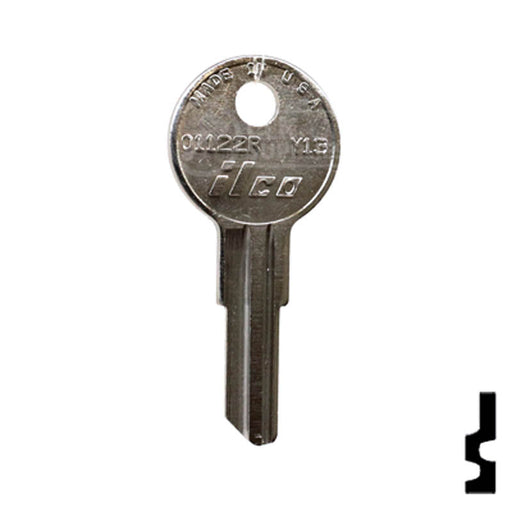 Uncut Key Blank | Yale | 01122R, Y13 Office Furniture-Mailbox Key Ilco