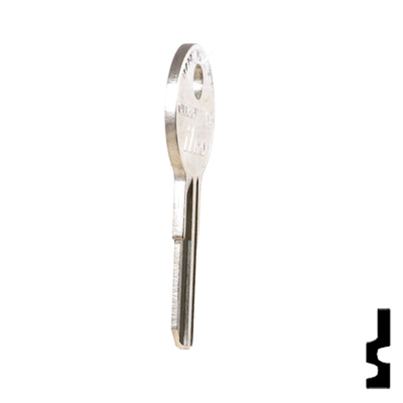 Uncut Key Blank | Yale | 01122R, Y13 Office Furniture-Mailbox Key Ilco