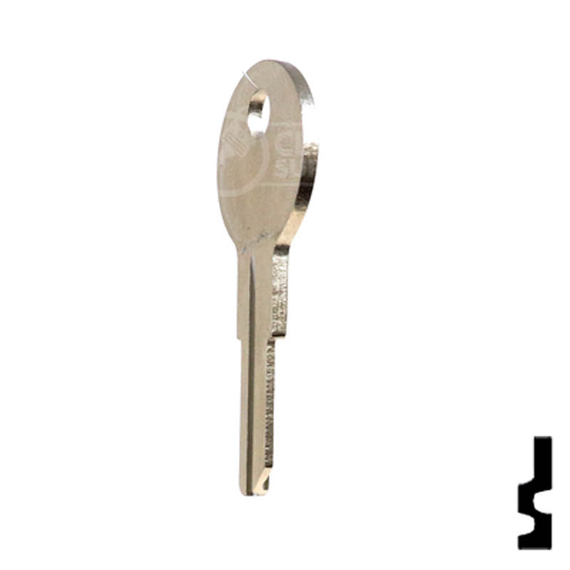 Uncut Key Blank | Yale | 01122R, Y13 Office Furniture-Mailbox Key Ilco