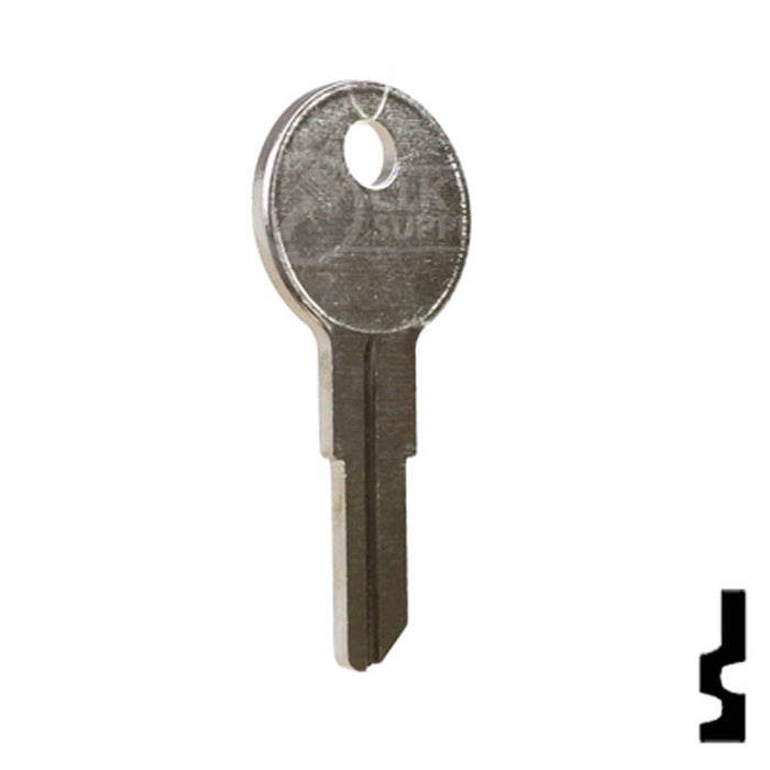Uncut Key Blank | Yale | 01122R, Y13 Office Furniture-Mailbox Key Ilco