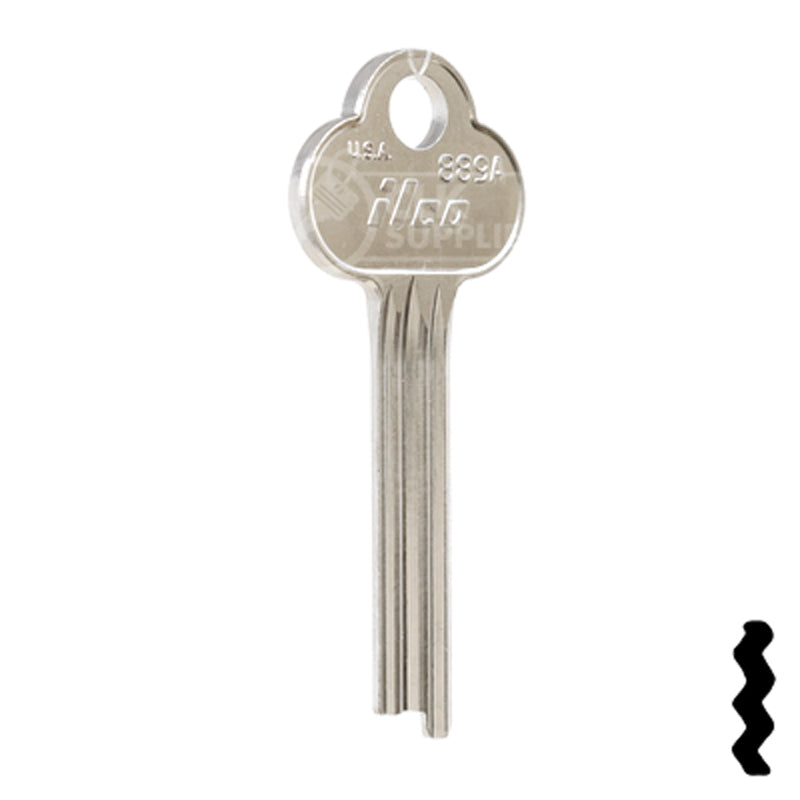 Uncut Key Blank | Yale | 889A — CLK Supplies