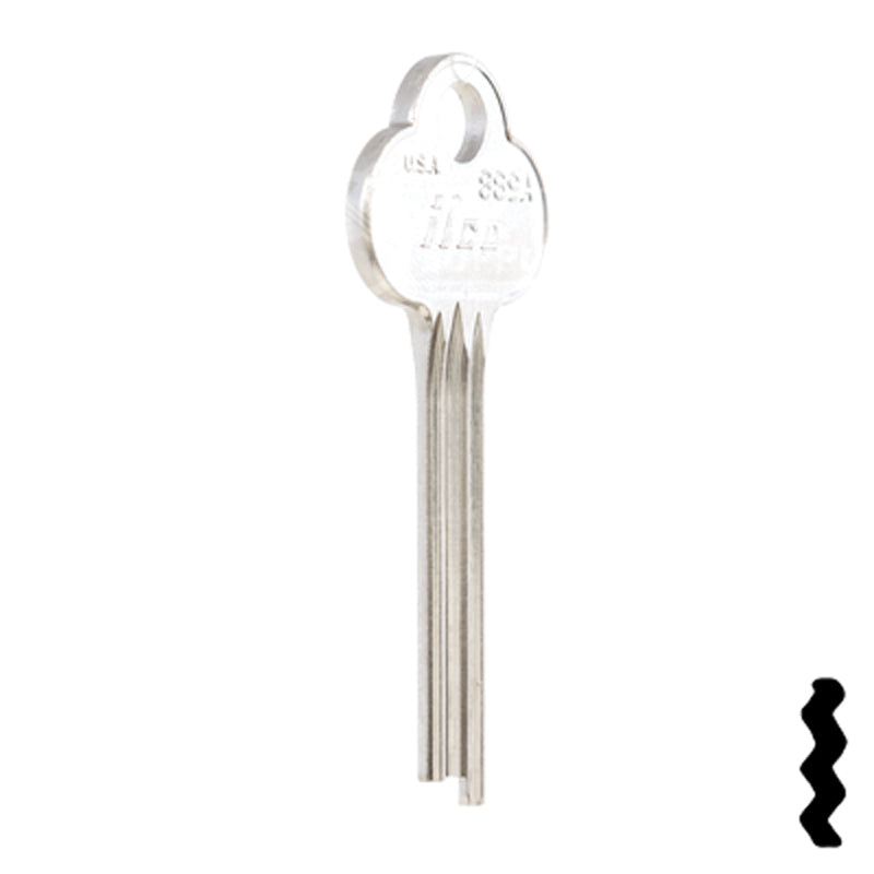 Uncut Key Blank | Yale | 889A — CLK Supplies