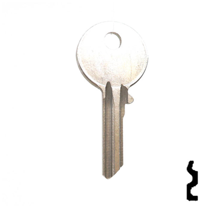 Uncut Key Blank | Yale | 997D Office Furniture-Mailbox Key Ilco